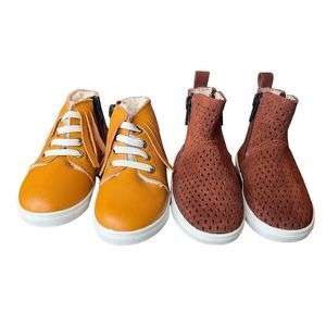 Toddler Girls Boots Size 5 Zip Up Winter Fashion Shoes Faux Fur Lined Baby shoe